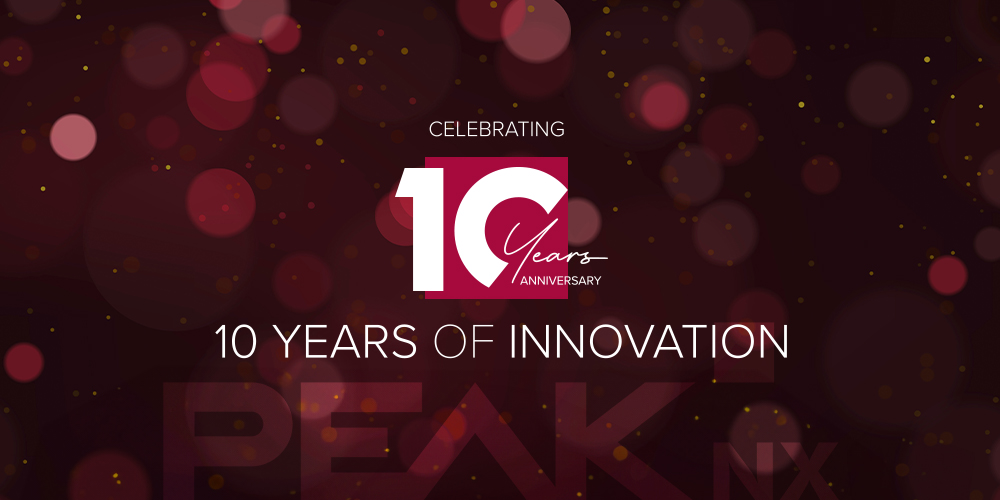 PEAKnx anniversary – celebrating 10 successful years